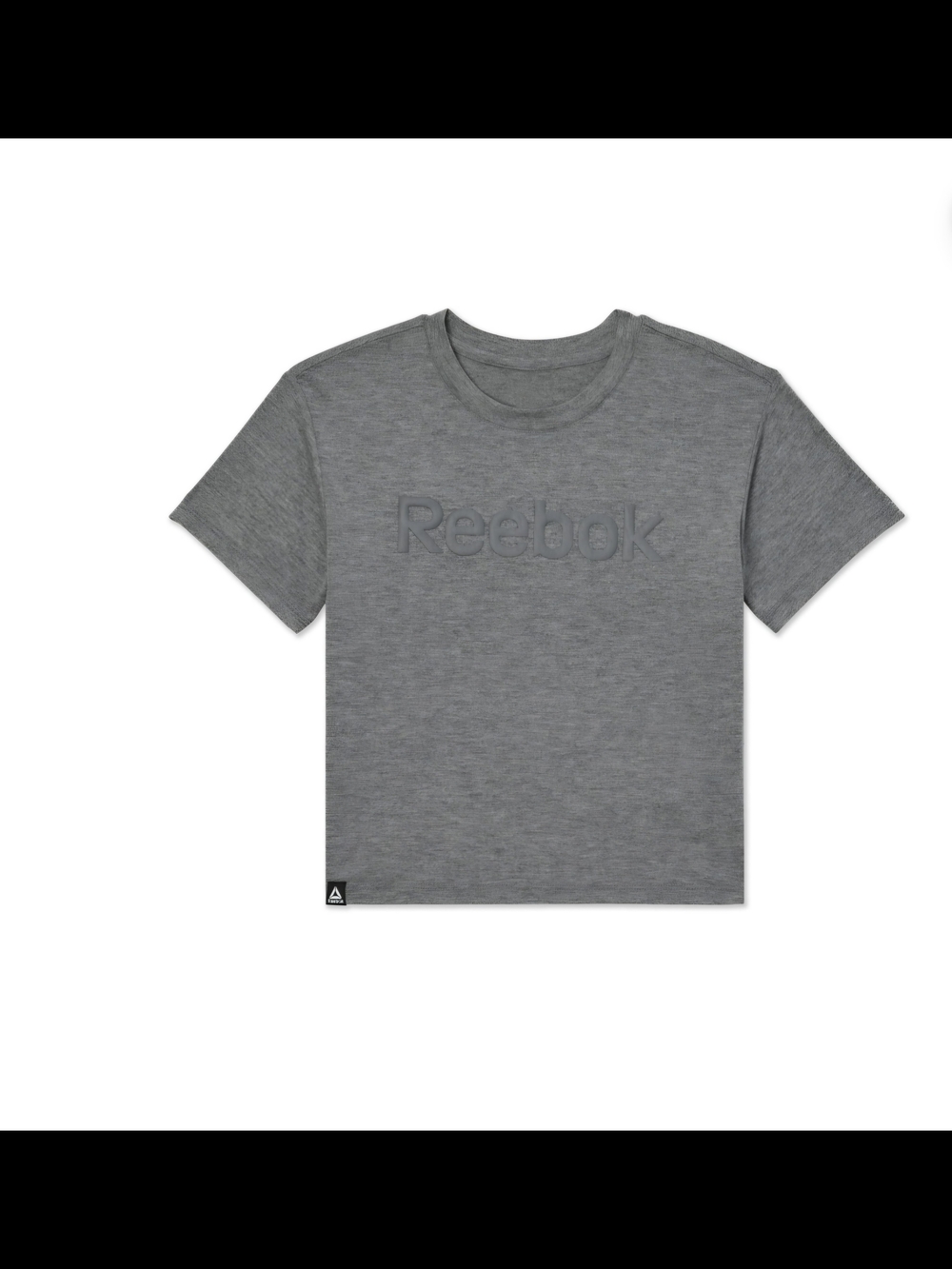 Reebok Kids' Cropped Short Sleeve T- Shirt